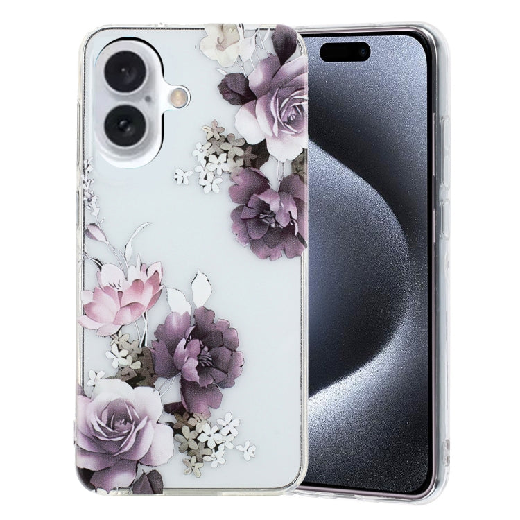 Colorful Painting Pattern TPU Phone Case, For iPhone 16, For iPhone 15 Pro Max, For iPhone 15 Pro
