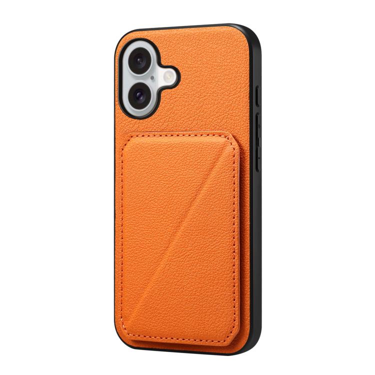 D04 Calf Texture Dual Card Slot Holder Phone Case, For iPhone 17 Pro Max, For iPhone 17 Pro, For iPhone 17, For iPhone 17 Air, For iPhone 7 / 8 / SE 2022, For iPhone 16 Pro Max
