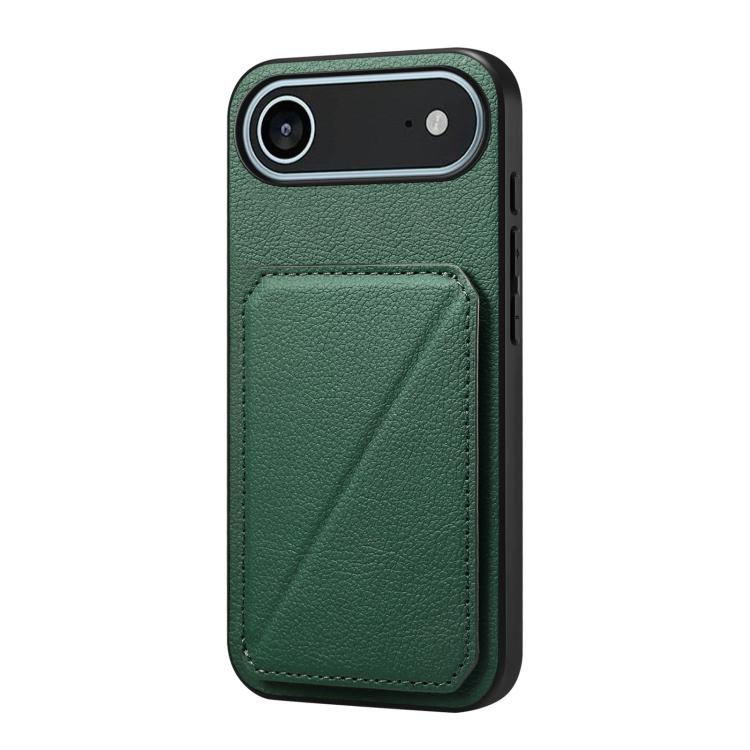 D04 Calf Texture Dual Card Slot Holder Phone Case, For iPhone 17 Pro Max, For iPhone 17 Pro, For iPhone 17, For iPhone 17 Air, For iPhone 7 / 8 / SE 2022, For iPhone 16 Pro Max
