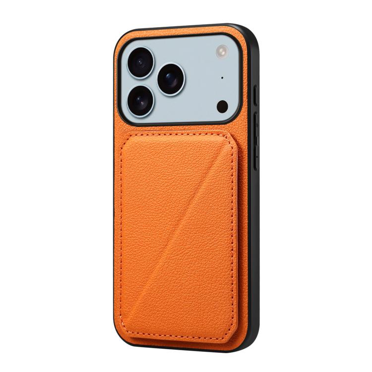 D04 Calf Texture Dual Card Slot Holder Phone Case, For iPhone 17 Pro Max, For iPhone 17 Pro, For iPhone 17, For iPhone 17 Air, For iPhone 7 / 8 / SE 2022, For iPhone 16 Pro Max
