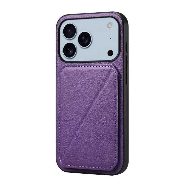 D04 Calf Texture Dual Card Slot Holder Phone Case, For iPhone 17 Pro Max, For iPhone 17 Pro, For iPhone 17, For iPhone 17 Air, For iPhone 7 / 8 / SE 2022, For iPhone 16 Pro Max