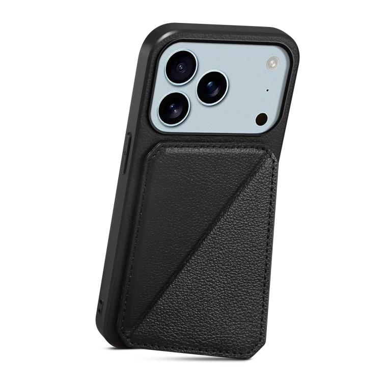 D04 Calf Texture Dual Card Slot Holder Phone Case, For iPhone 17 Pro Max, For iPhone 17 Pro, For iPhone 17, For iPhone 17 Air, For iPhone 7 / 8 / SE 2022, For iPhone 16 Pro Max