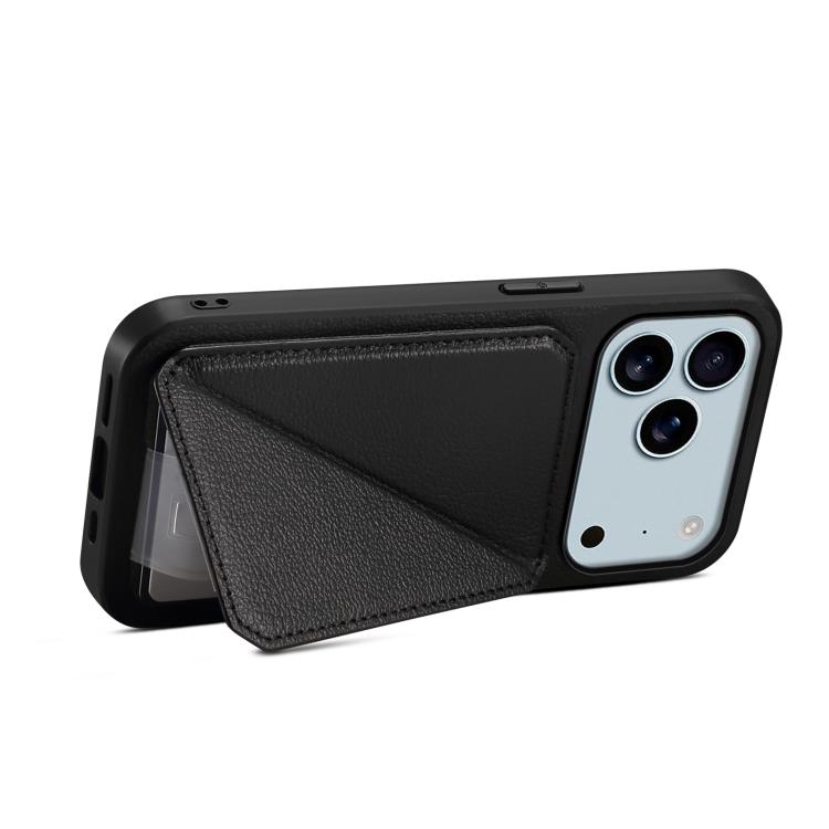 D04 Calf Texture Dual Card Slot Holder Phone Case, For iPhone 17 Pro Max, For iPhone 17 Pro, For iPhone 17, For iPhone 17 Air, For iPhone 7 / 8 / SE 2022, For iPhone 16 Pro Max