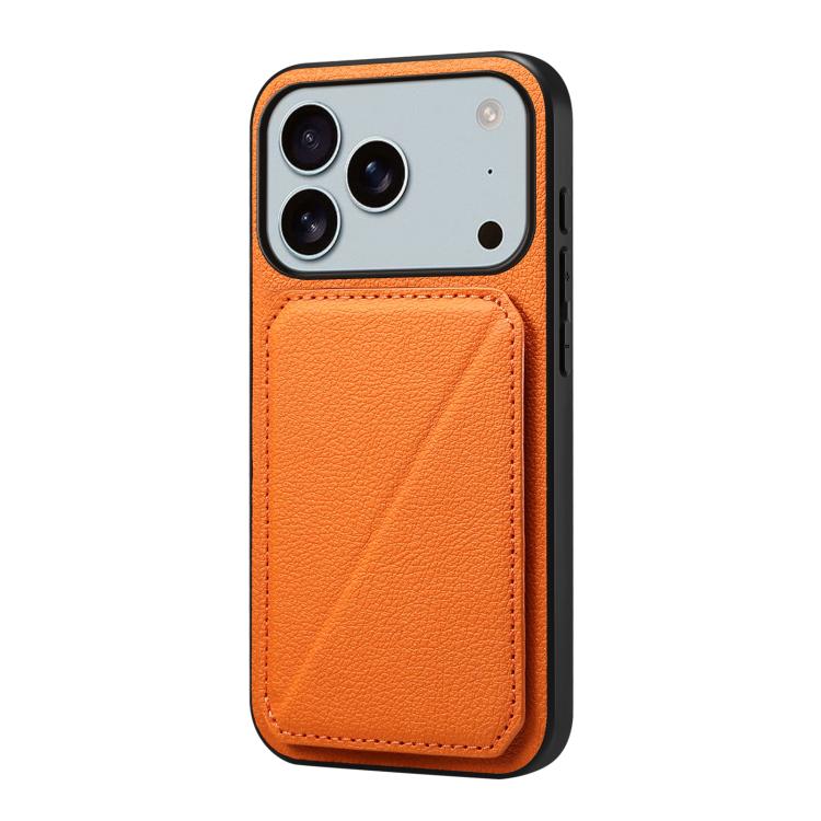 D04 Calf Texture Dual Card Slot Holder Phone Case, For iPhone 17 Pro Max, For iPhone 17 Pro, For iPhone 17, For iPhone 17 Air, For iPhone 7 / 8 / SE 2022, For iPhone 16 Pro Max