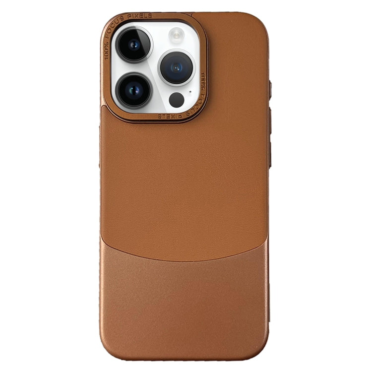 Napa Texture PC + Leather Phone Case, For iPhone 13 Pro Max, For iPhone 13 Pro