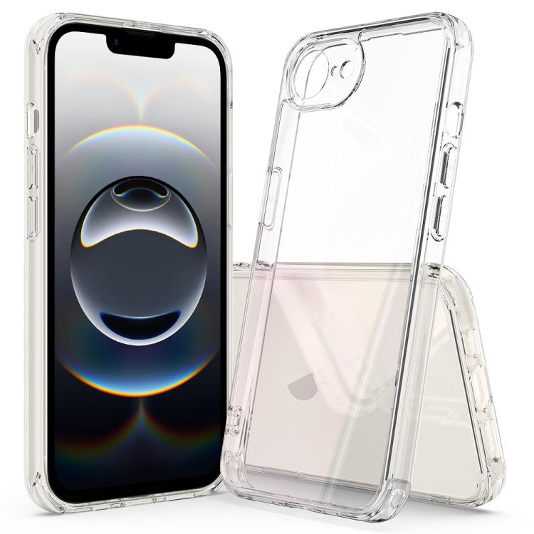 Coque de téléphone en TPU acrylique anti-rayures, pour iPhone 16 Pro Max, iPhone 16 Pro, iPhone 16 Plus, iPhone 16, iPhone 16e
