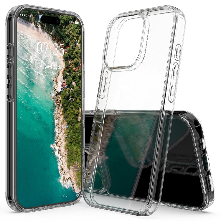 Coque de téléphone en TPU acrylique anti-rayures, pour iPhone 16 Pro Max, iPhone 16 Pro, iPhone 16 Plus, iPhone 16, iPhone 16e