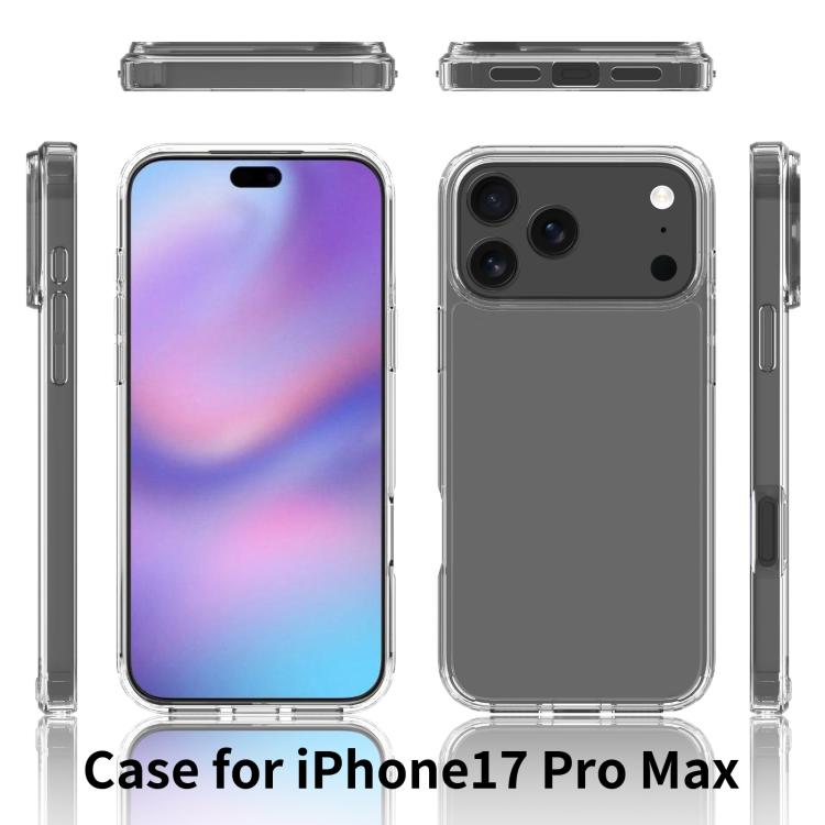 Coque de téléphone en TPU acrylique anti-rayures, pour iPhone 16 Pro Max, iPhone 16 Pro, iPhone 16 Plus, iPhone 16, iPhone 16e