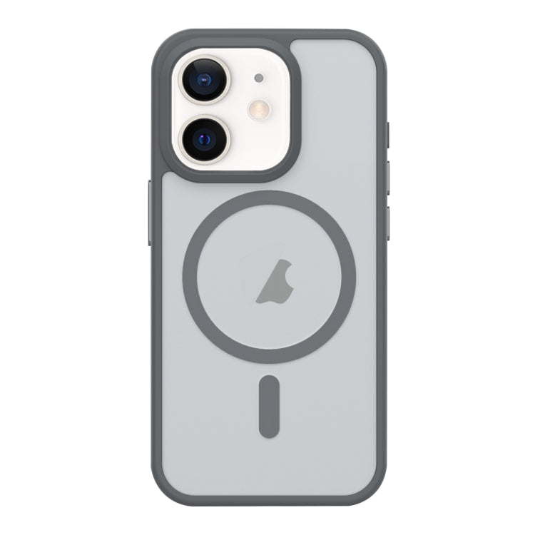 Metal Button Skin Feel Matte MagSafe Shockproof Phone Case, For iPhone 13 Pro Max, For iPhone 13, For iPhone 12