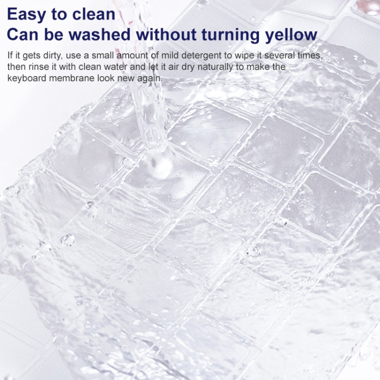 ZGA Contact Invisible TPU Keyboard Protective Film, For MacBook Pro 16.2 inch 2021, For MacBook Pro 14.2 inch 2021, For MacBook Air 13.6 inch A2681 2022, For MacBook Air 13.3 inch 2020, For MacBook Pro 13.3 inch 2020