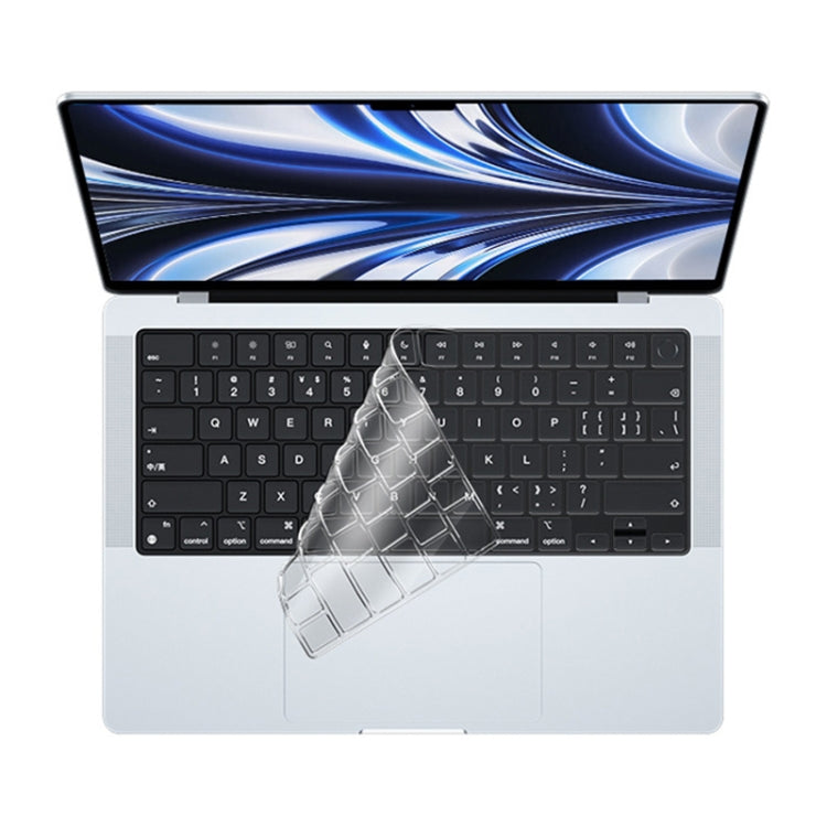 ZGA Contact Invisible TPU Keyboard Protective Film, For MacBook Pro 16.2 inch 2021, For MacBook Pro 14.2 inch 2021, For MacBook Air 13.6 inch A2681 2022, For MacBook Air 13.3 inch 2020, For MacBook Pro 13.3 inch 2020