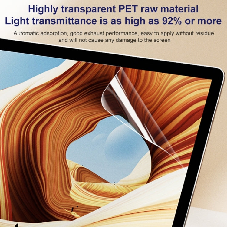 ZGA Clear HD PET Laptop Screen Protector, For MacBook Pro 16.2 inch 2021, For MacBook Pro 14.2 inch 2021, For MacBook Air 13.6 inch A2681 2022, For MacBook Air 13.3 inch 2020, For MacBook Pro 13.3 inch 2020