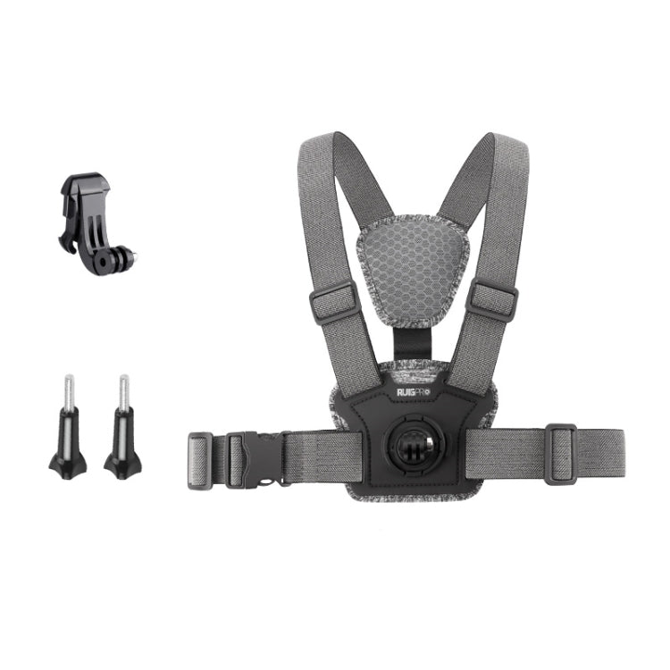 Adjustable Body Mount Belt Chest Strap with Mount & Screw, 3 in 1, 4 in 1, 6 in 1 Phone Clamp, 6 in 1 360 Phone Clamp, 7 in 1 Phone Clamp