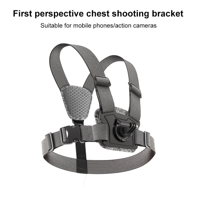 Adjustable Body Mount Belt Chest Strap with Mount & Screw, 3 in 1, 4 in 1, 6 in 1 Phone Clamp, 6 in 1 360 Phone Clamp, 7 in 1 Phone Clamp