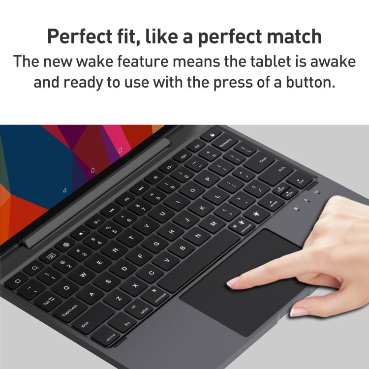 Étui en cuir avec clavier tactile Bluetooth en alliage d'aluminium, pour iPad Pro 11 (2022/2021/2020/2018/Air 4/5), pour iPad Pro 12.9 (2020/2021/2022)