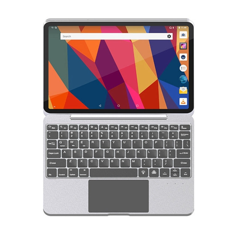 Étui en cuir avec clavier tactile Bluetooth en alliage d'aluminium, pour iPad Pro 11 (2022/2021/2020/2018/Air 4/5), pour iPad Pro 12.9 (2020/2021/2022)