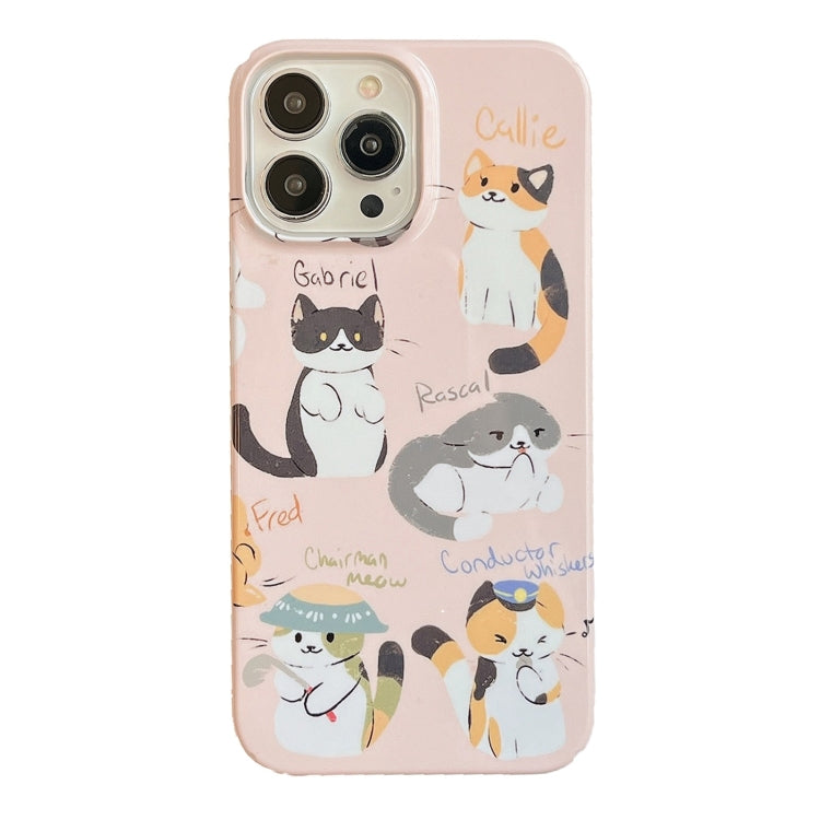 Cartoon Film Craft Hard PC Phone Case, For iPhone 15 Pro Max