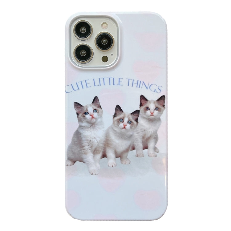 Cartoon Film Craft Hard PC Phone Case, For iPhone 15 Pro Max
