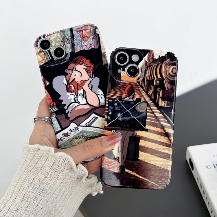 Precise Hole Glossy PC Phone Case, For iPhone 15 Pro Max, For iPhone 15 Pro, For iPhone 15 Plus