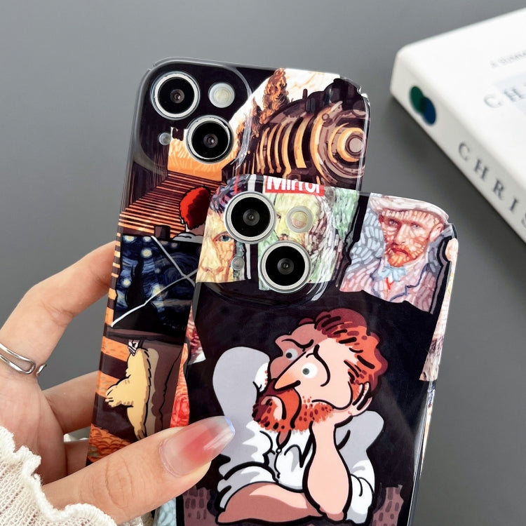 Precise Hole Glossy PC Phone Case, For iPhone 15