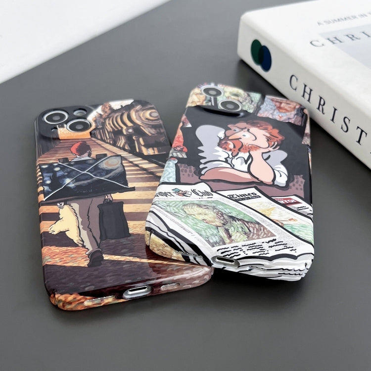 Precise Hole Glossy PC Phone Case, For iPhone 15