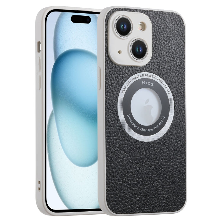 Litchi Texture MagSafe TPU Full Coverage Shockproof Phone Case, For iPhone 15 Pro Max, For iPhone 15 Pro, For iPhone 15 Plus, For iPhone 15