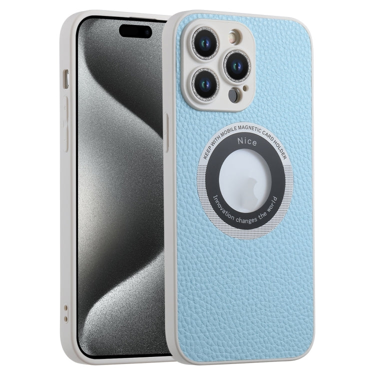 Litchi Texture MagSafe TPU Full Coverage Shockproof Phone Case, For iPhone 15 Pro Max, For iPhone 15 Pro, For iPhone 15 Plus, For iPhone 15