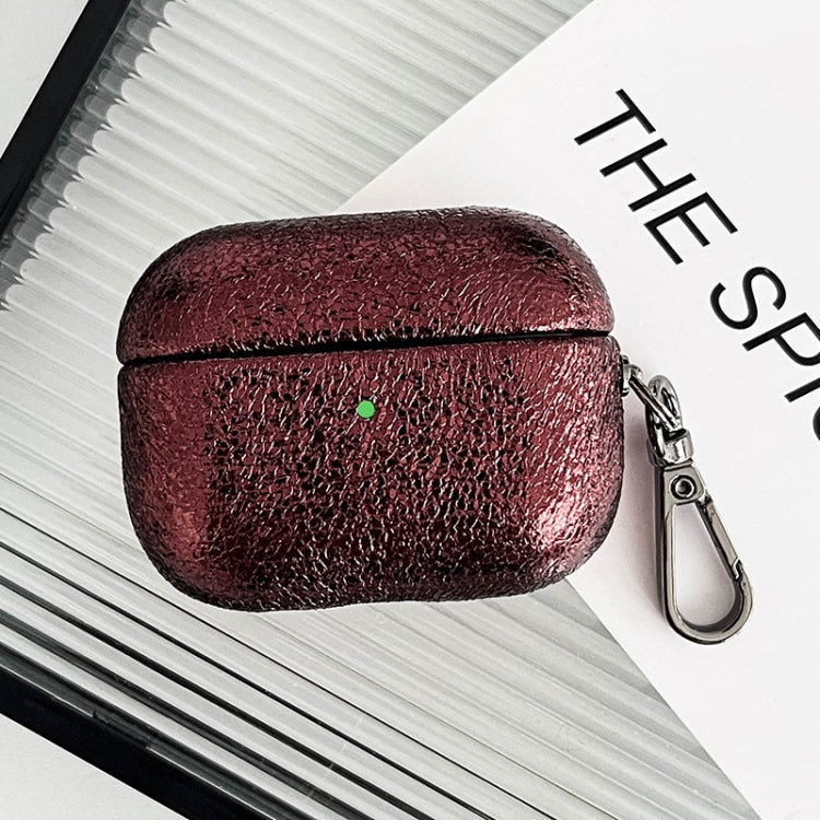 Burst Leather Texture Bluetooth Earphone Protective Case, For AirPods Pro 2, For AirPods 3, For AirPods Pro