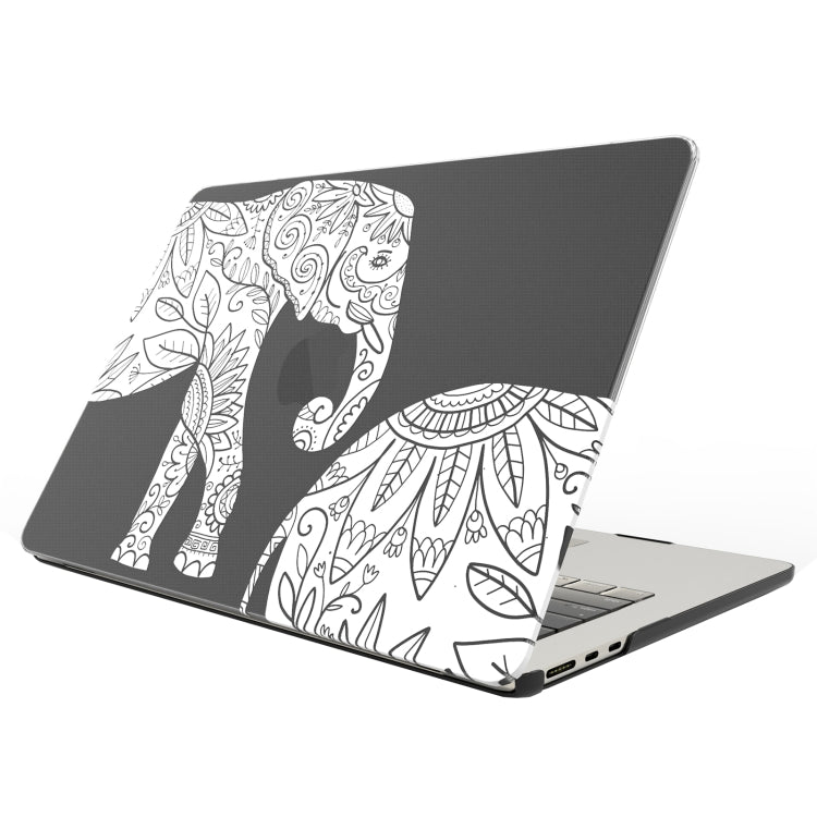 UV Printed Pattern Laptop Frosted Protective Case, Series 1