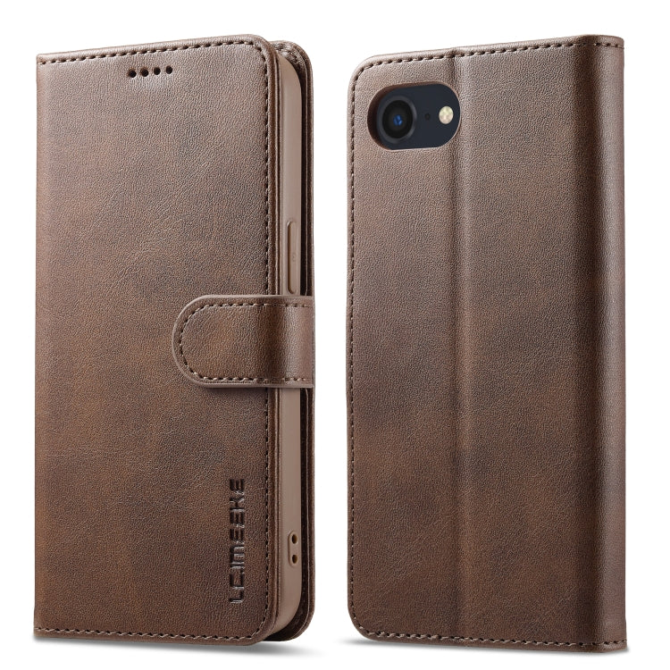 LC.IMEEKE Calf Texture Horizontal Flip Leather Case, For iPhone 18 Pro / 17 Pro, For iPhone 18 Pro Max / 17 Pro Max, For iPhone 16e / 17e, For iPhone 17