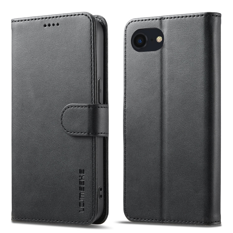 LC.IMEEKE Calf Texture Horizontal Flip Leather Case, For iPhone 18 Pro / 17 Pro, For iPhone 18 Pro Max / 17 Pro Max, For iPhone 16e / 17e, For iPhone 17
