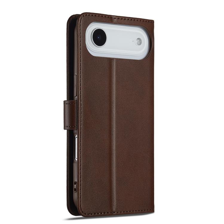 LC.IMEEKE Calf Texture Horizontal Flip Leather Case, For iPhone Air, For iPhone 16 Pro Max