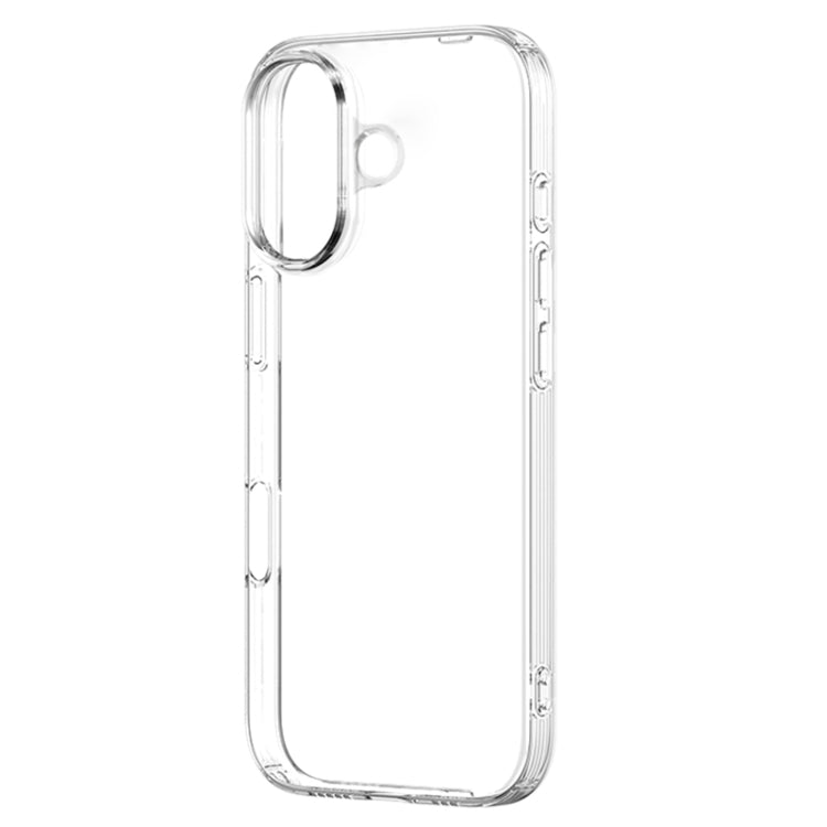 Coque antichoc transparente en TPU ZGA pour iPhone 16e, 16 Pro Max, 16 Pro, 16 Plus, 16, 15 Pro Max, 15 Pro, 15 Plus, 15