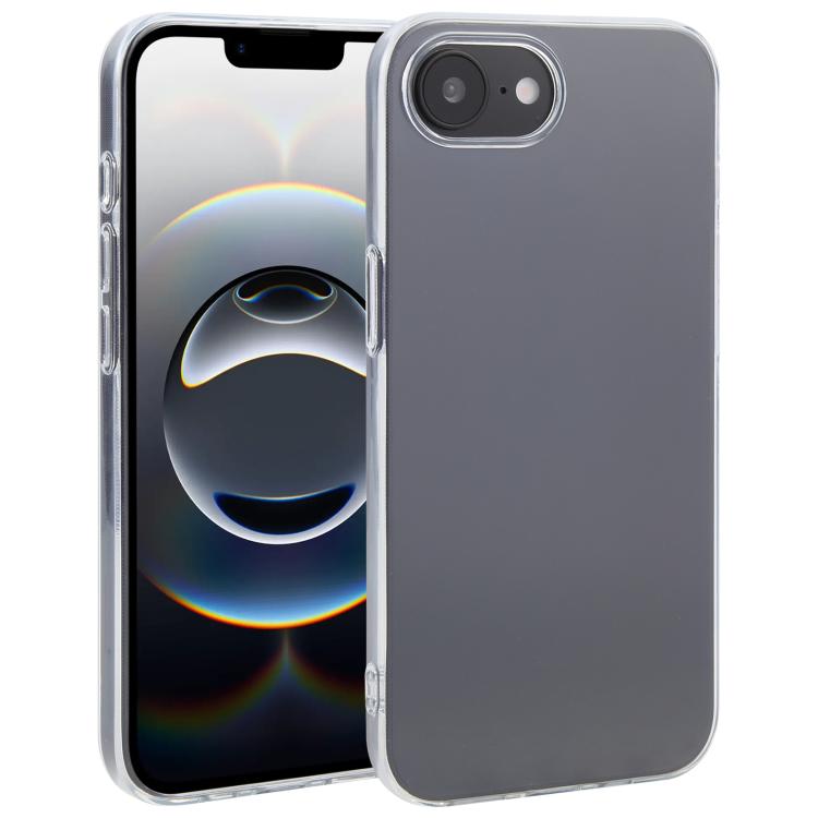 Coque antichoc transparente en TPU ZGA pour iPhone 16e, 16 Pro Max, 16 Pro, 16 Plus, 16, 15 Pro Max, 15 Pro, 15 Plus, 15