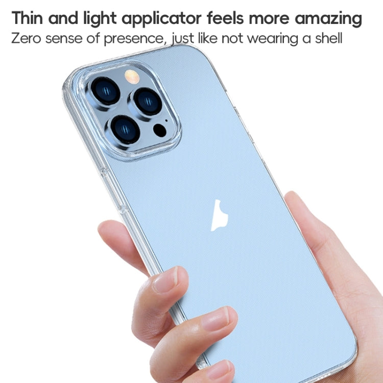 Coque antichoc transparente en TPU ZGA pour iPhone 16e, 16 Pro Max, 16 Pro, 16 Plus, 16, 15 Pro Max, 15 Pro, 15 Plus, 15