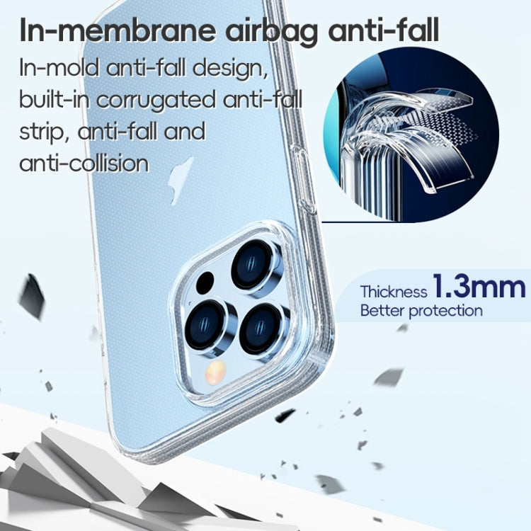 Coque antichoc transparente en TPU ZGA pour iPhone 16e, 16 Pro Max, 16 Pro, 16 Plus, 16, 15 Pro Max, 15 Pro, 15 Plus, 15