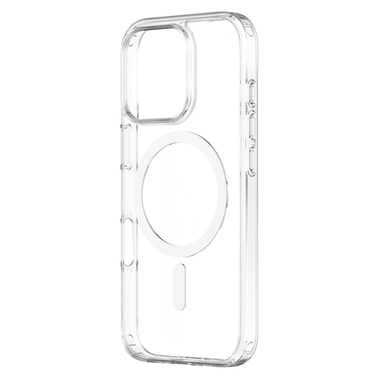 ZGA Magsafe Clear PC Hybrid TPU Phone Case, For iPhone 16e, For iPhone 16 Pro Max, For iPhone 16 Plus, For iPhone 16, For iPhone 15 Pro, For iPhone 15 Plus, For iPhone 15