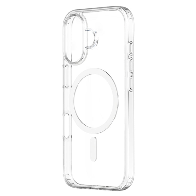 ZGA Magsafe Clear PC Hybrid TPU Phone Case, For iPhone 16e, For iPhone 16 Pro Max, For iPhone 16 Plus, For iPhone 16, For iPhone 15 Pro, For iPhone 15 Plus, For iPhone 15