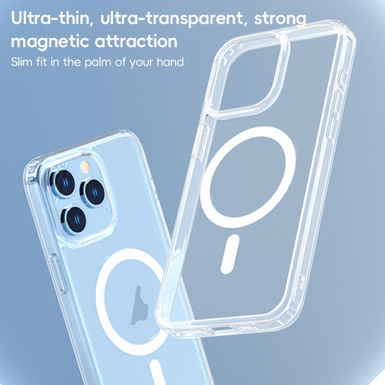ZGA Magsafe Clear PC Hybrid TPU Phone Case, For iPhone 16e, For iPhone 16 Pro Max, For iPhone 16 Plus, For iPhone 16, For iPhone 15 Pro, For iPhone 15 Plus, For iPhone 15