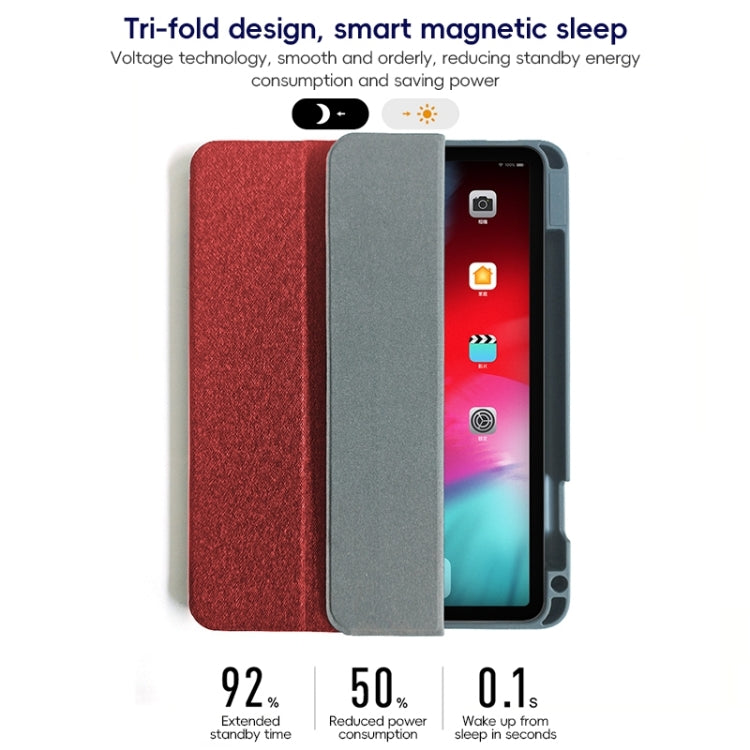 ZGA Tri-Fold Voltage Smart Leather Tablet Case, For iPad Pro 12.9 2022/2021/2020, For iPad Pro 11 2022 / 2021 / 2020, For iPad Air 10.9 2022 / 2020, For iPad 10.2 2021/2020/2019