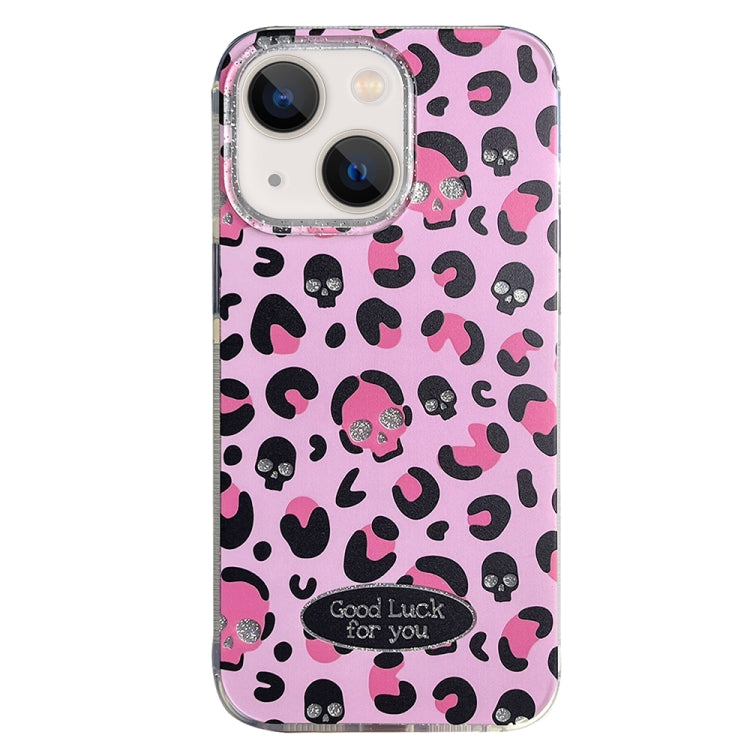 Glitter Powder Leopard Print PC + TPU Phone Case, For iPhone 15 Pro Max, For iPhone 15 Pro, For iPhone 15, For iPhone 14, For iPhone 14 Pro, For iPhone 14 Pro Max, For iPhone 13 Pro Max, For iPhone 13 Pro, For iPhone 13