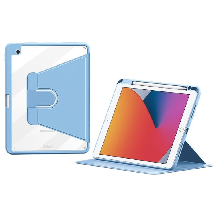 ZGA Tri-Fold 360 Rotation Smart Leather Tablet Case
