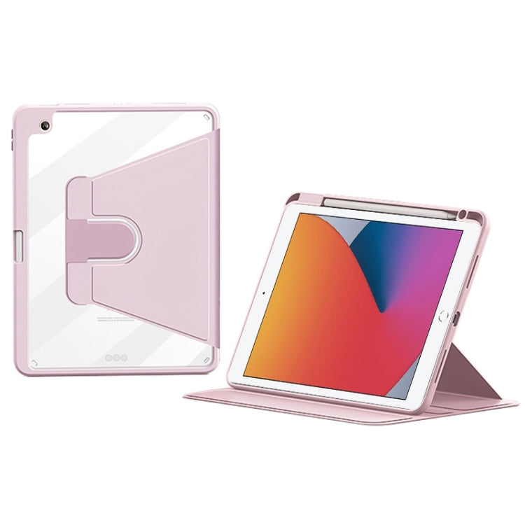 ZGA Tri-Fold 360 Rotation Smart Leather Tablet Case
