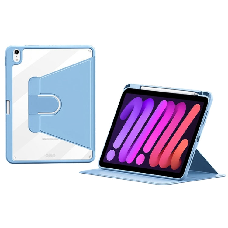 ZGA Tri-Fold 360 Rotation Smart Leather Tablet Case