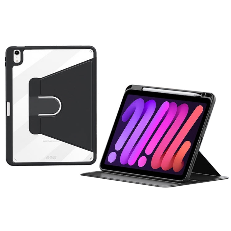 ZGA Tri-Fold 360 Rotation Smart Leather Tablet Case
