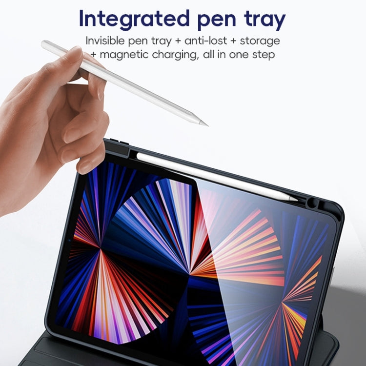ZGA Tri-Fold 360 Rotation Smart Leather Tablet Case