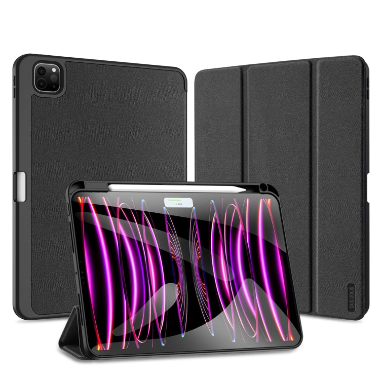 DUX DUCIS Domo Series Cloth Texture Magnetic Leather Tablet Case, For iPad Air 13 2024 / 2025 / 2026, For iPad Pro 13 2025 / 2024, For iPad Pro 11 2025 / 2024