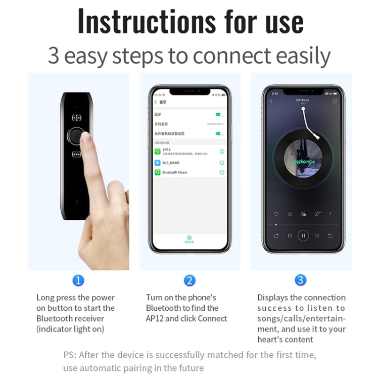 JNN L3 Bluetooth 4.2 Audio Receiver MP3 Player, 4GB, 8GB, 16GB, 32GB