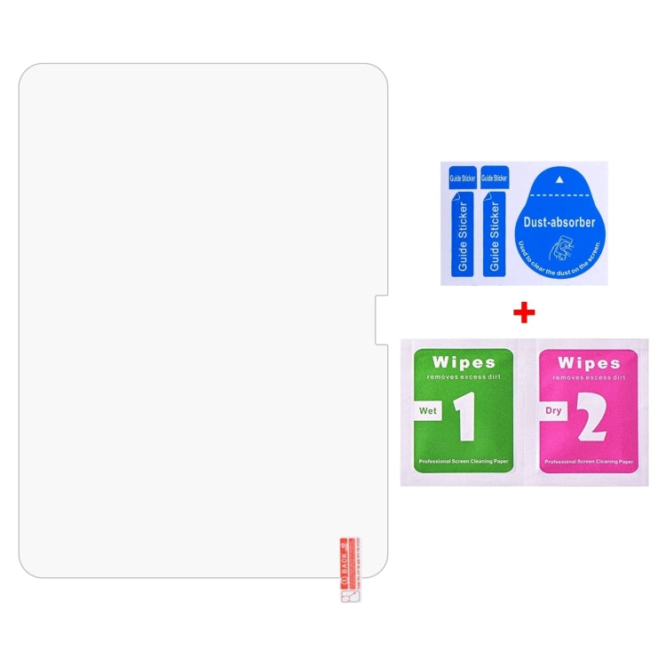 Film en verre trempé antidéflagrant 9H 2,5D de 0,26 mm pour iPad Air 11 (2025/2024), iPad Air 13 (2025/2024), iPad Pro 13 (2024) et iPad Pro 11 (2024).