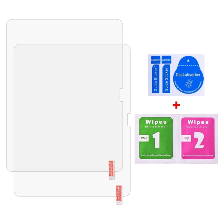 2pcs 0.26mm 9H 2.5D Explosion-proof Tempered Glass Film, For iPad Air 13 2026 / 2025 / 2024, For iPad Air 11 2026 / 2025 / 2024, For iPad Pro 13 2025 / 2024, For iPad Pro 11 2025 / 2024